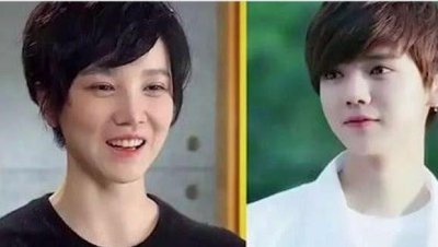 ​鹿晗刚曝光的妹妹？两人长得像复制粘贴
